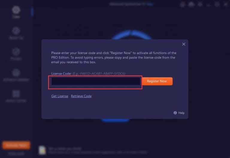 advanced systemcare 17 pro lifetime license key free download