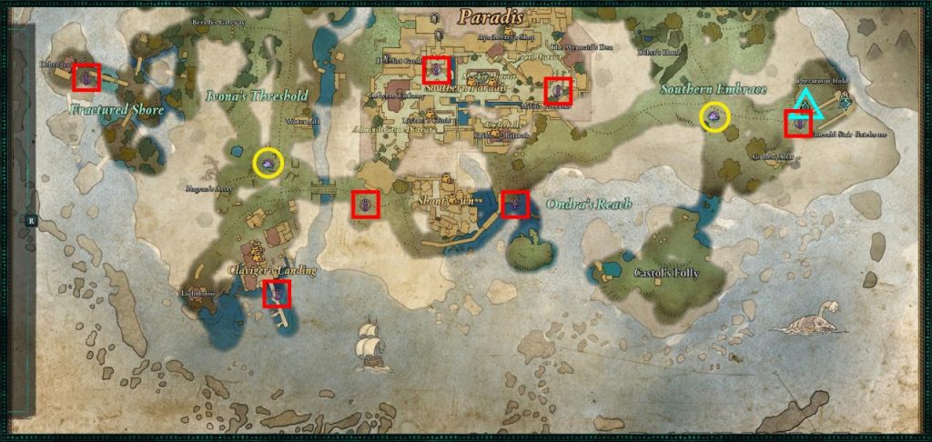 Avowed: All Beacons, Party Camps, Memories & Adra Locations – KosGuides