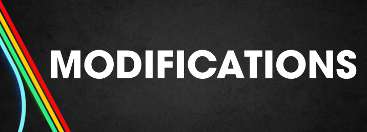 MODIFICATIONS